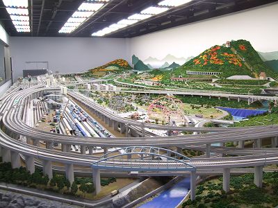 模型鉄道ジオラマ